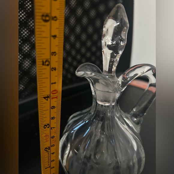 hand blown glass cruet - Picture 4 of 5